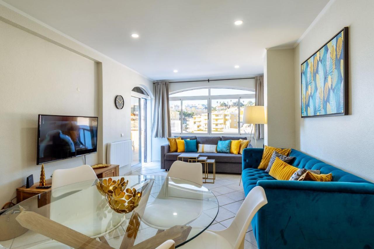 Top Renoviertes Apartment Mit Grosser Terrasse Albufeira Kültér fotó