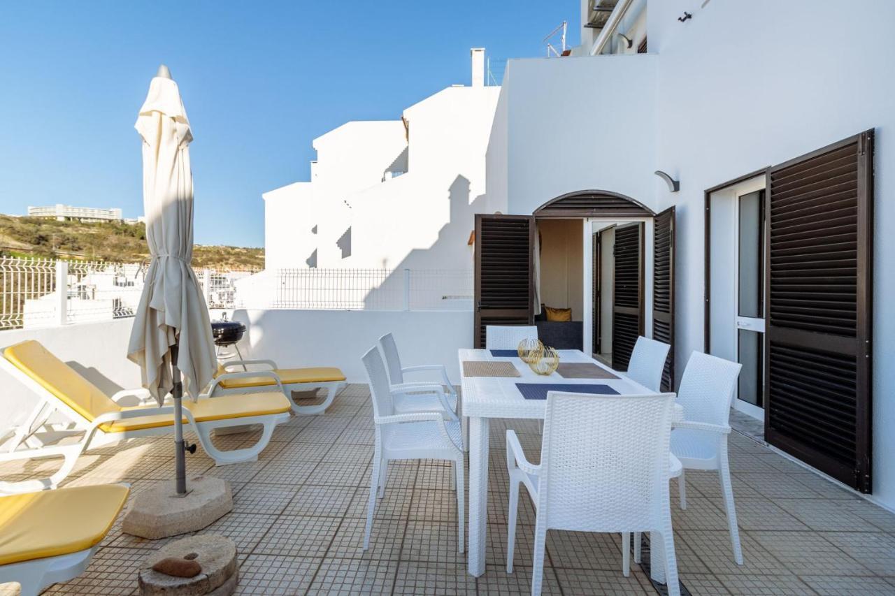 Top Renoviertes Apartment Mit Grosser Terrasse Albufeira Kültér fotó