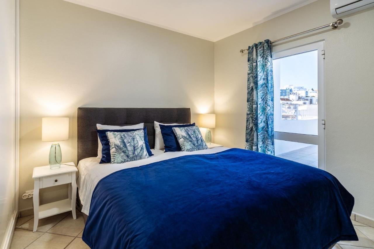 Top Renoviertes Apartment Mit Grosser Terrasse Albufeira Kültér fotó